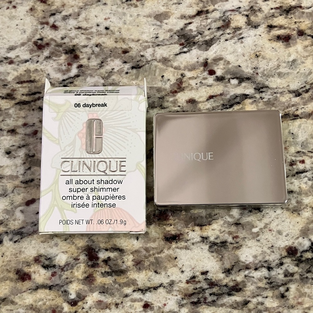 Clinique All About Shadow Super Shimmer Eyeshadow 06 Daybreak New in Box - Picture 2 of 4